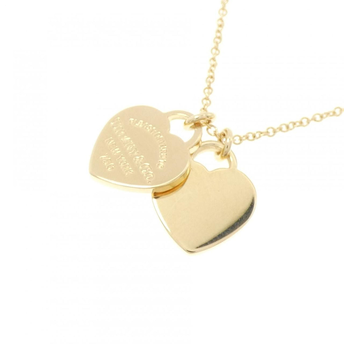 Tiffany & Co Return to Tiffany Double Heart Necklace — view 3