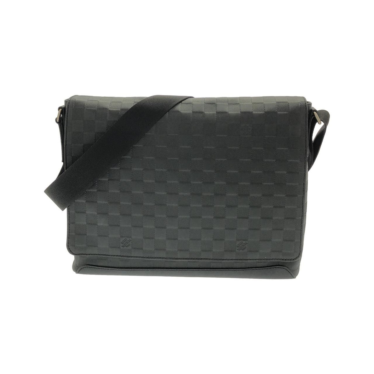 Louis Vuitton Damier Infini District MM Shoulder Bag