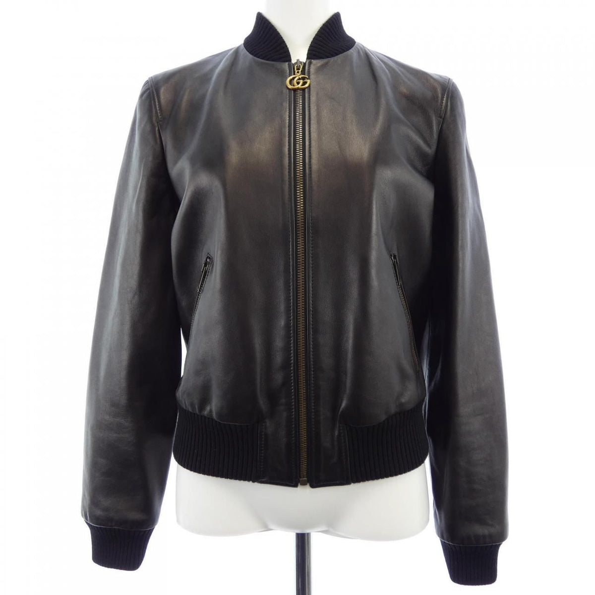 Gucci Leather Jacket Black