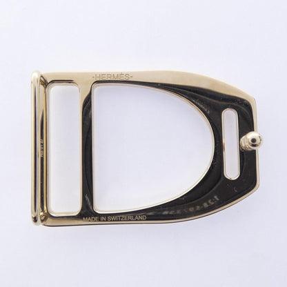 Hermes Etrier Buckle Coat Gold — view 2