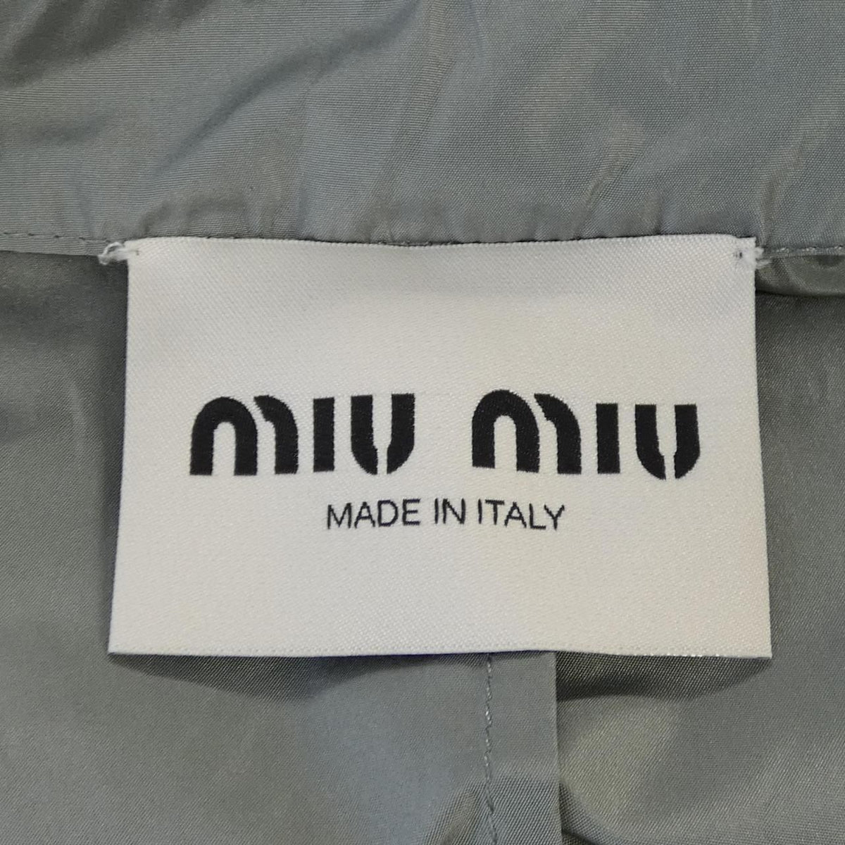 Miu Miu Coat Gray — view 4