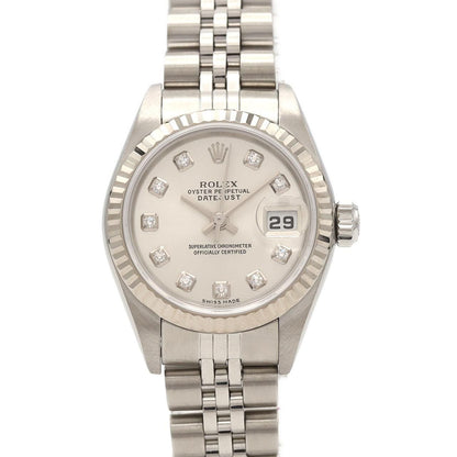 Rolex Datejust Stainless Steel White Gold Automatic