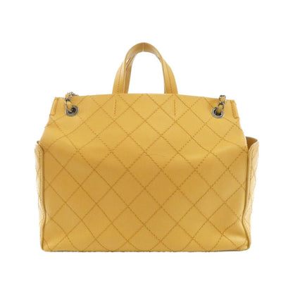 Chanel Bag Handbag Yellow — view 2