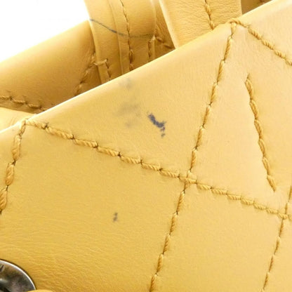 Chanel Bag Handbag Yellow — view 4