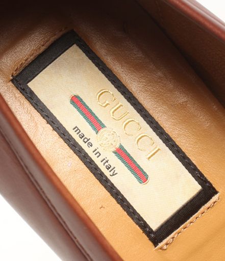 Gucci Tassel Loafers Interlocking G Web Line — view 4