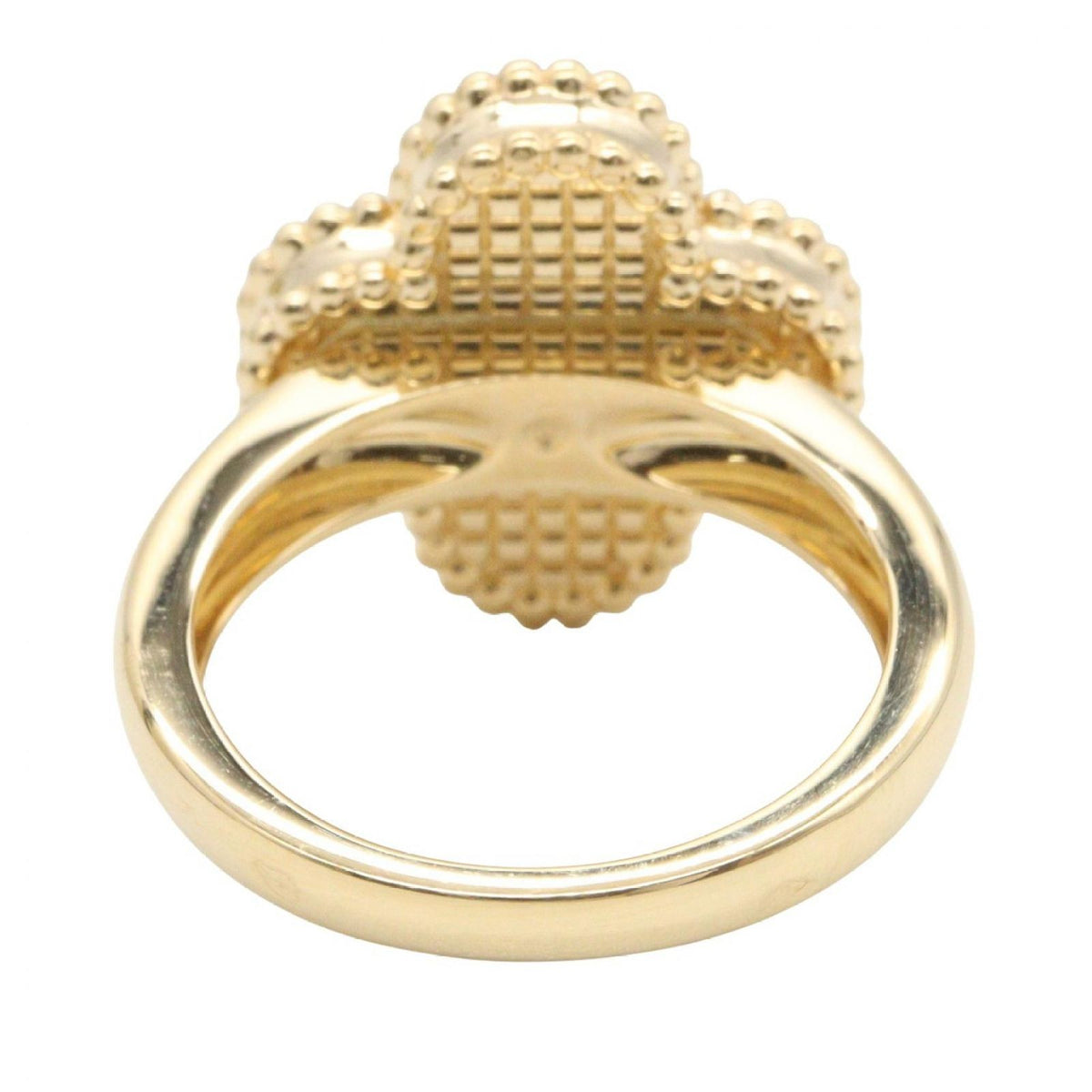 Van Cleef & Arpels Ring Vintage Alhambra Guilloche 18k — view 3