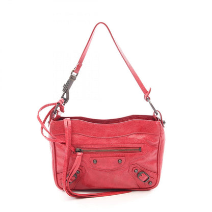 Balenciaga Handbag the Hip Red Leather