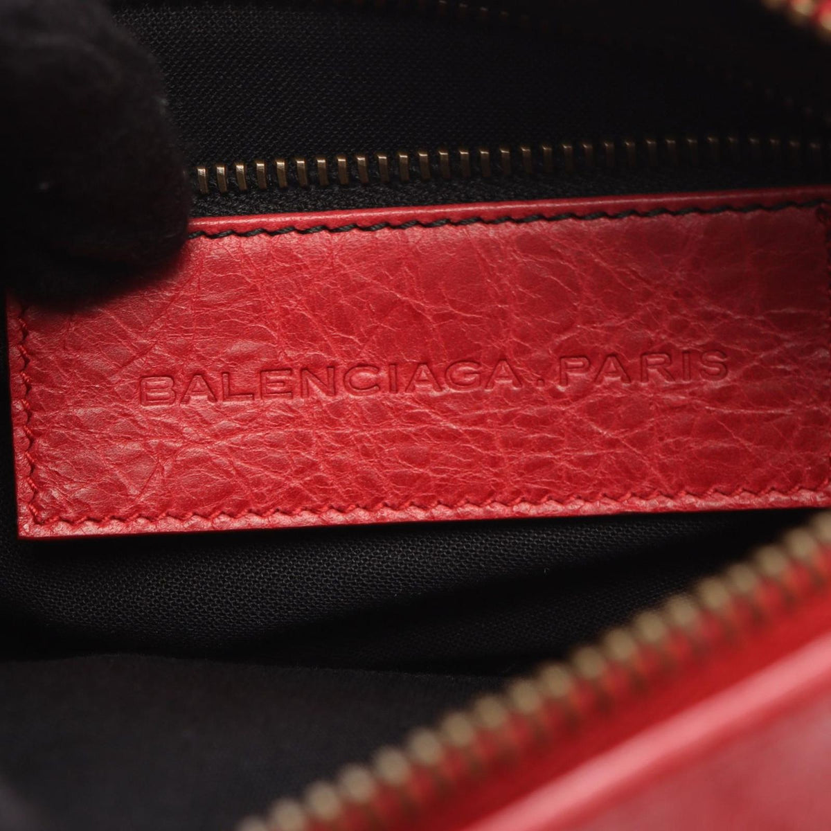 Balenciaga Handbag the Hip Red Leather — view 4