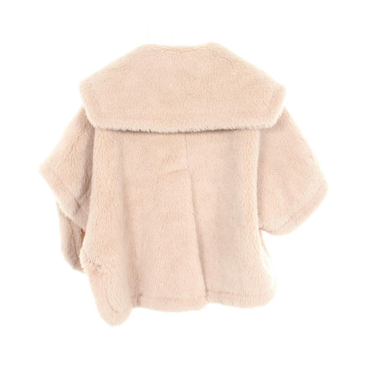 Max Mara Poncho Teddy Bear Cape Coat Wool Silk — view 2