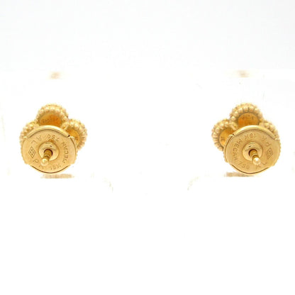 Van Cleef & Arpels Earrings Sweet Alhambra 18k Yellow Gold Mother of Pearl — view 3