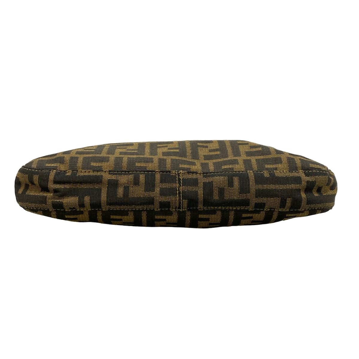 Fendi Shoulder Bag Mamma Dark Brown Zucca Pattern Leather — view 5