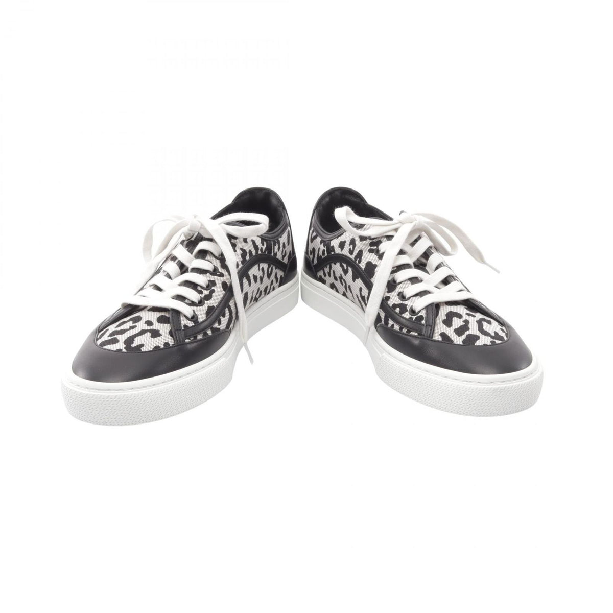 Hermes Sneakers Get Leopard Canvas Leather — view 3