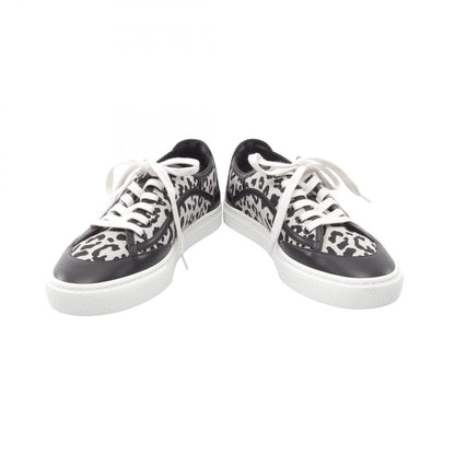 Hermes Sneakers Get Leopard Canvas Leather — view 3