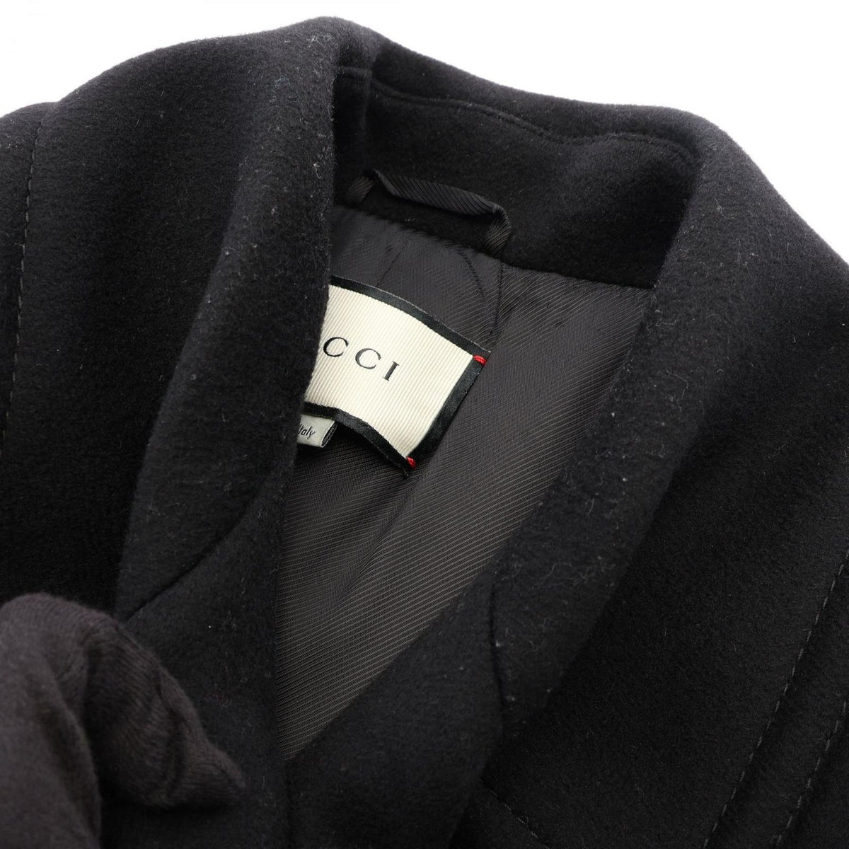 Gucci Interlocking G BK Wool Coat — view 6