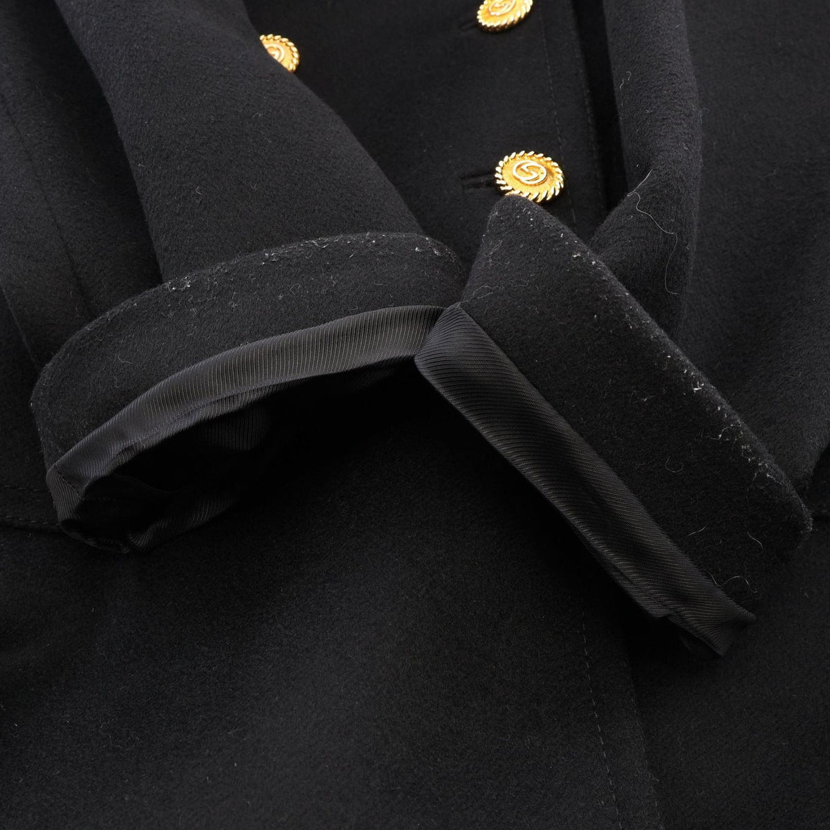 Gucci Interlocking G BK Wool Coat — view 8