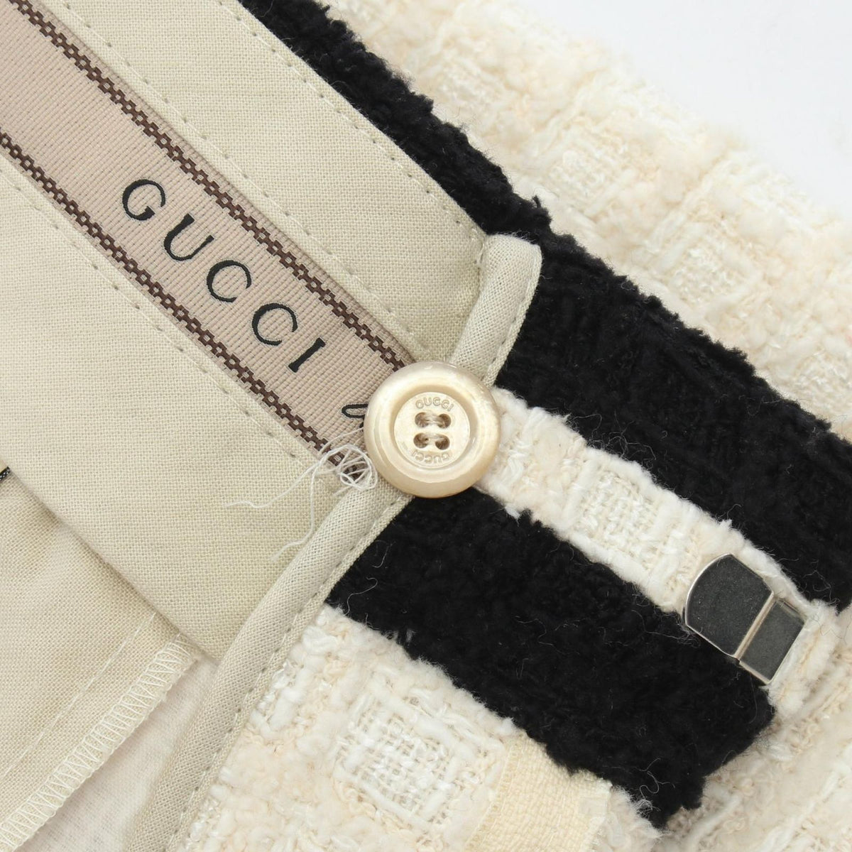 Gucci Tweed Shorts Cotton Rayon — view 6