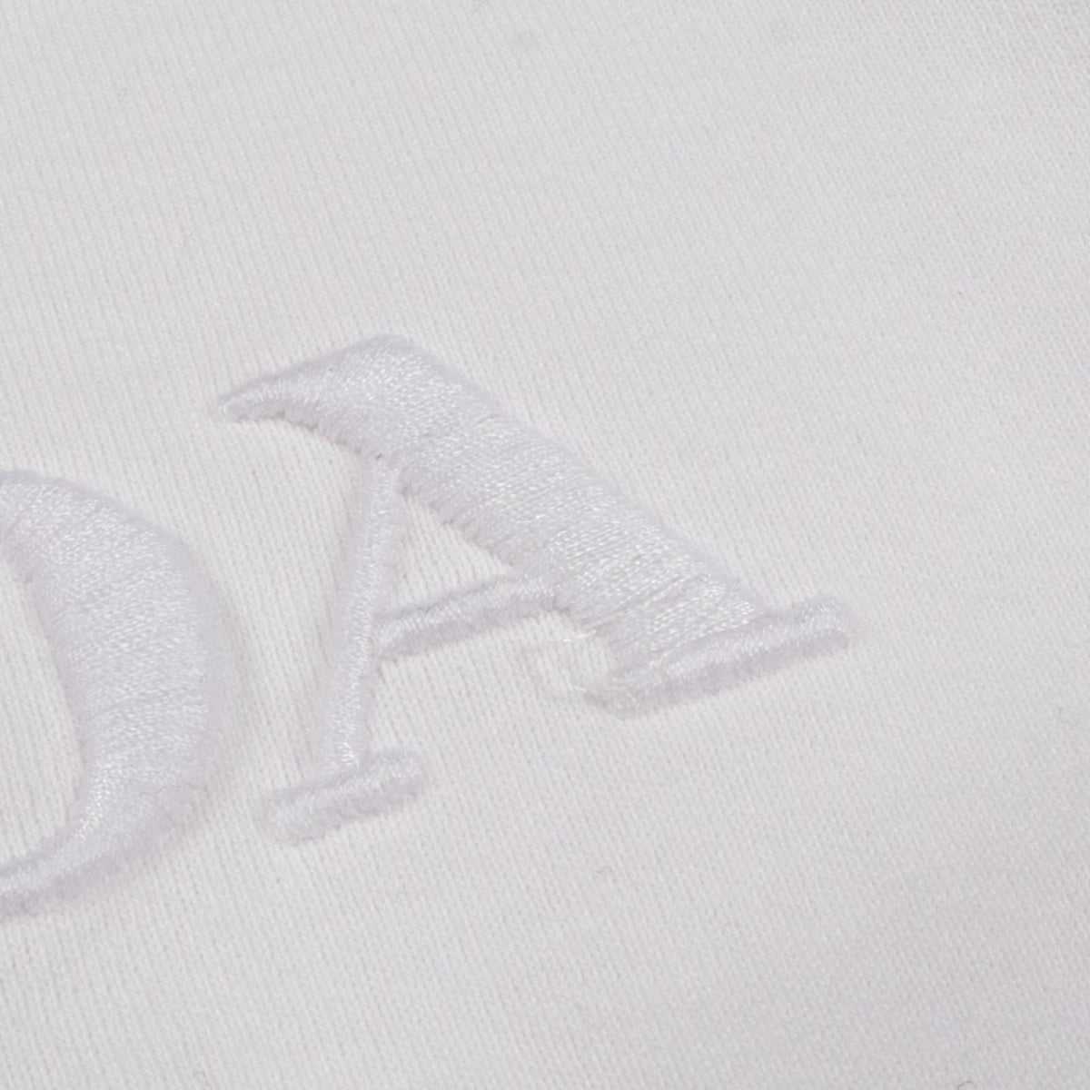 Prada Long Sleeve T-Shirt Logo Embroidery Cropped Cotton — view 8