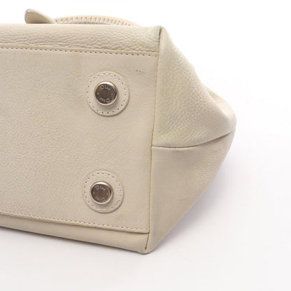 Dior Shoulder Bag Ivory Leather — view 8