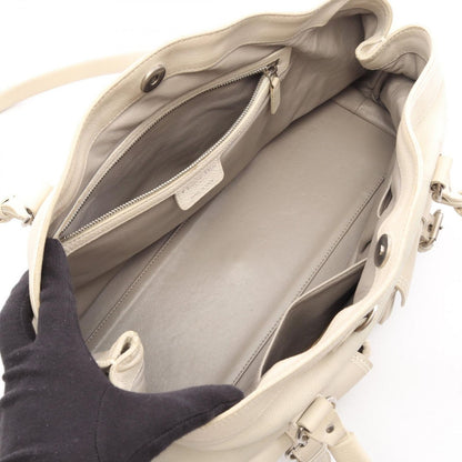 Dior Shoulder Bag Ivory Leather — view 3