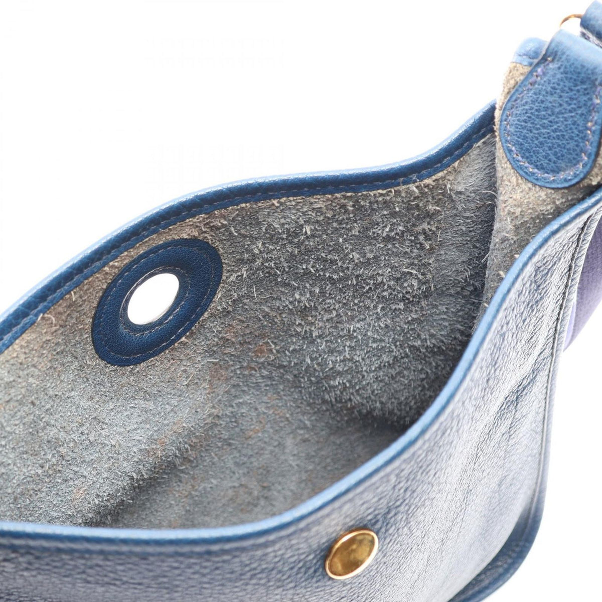 Hermes Shoulder Bag Vespa PM Navy — view 7