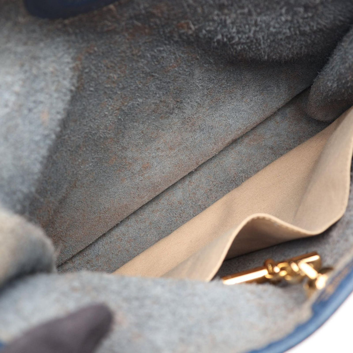 Hermes Shoulder Bag Vespa PM Navy — view 6