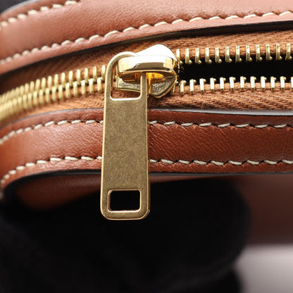Celine Shoulder Bag Mini Camera Cuir Triomphe Brown Leather — view 6