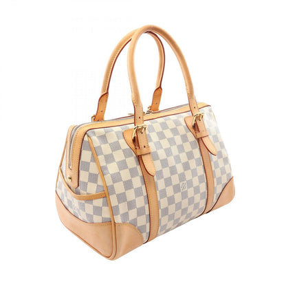 Louis Vuitton Handbag Berkeley Damier Azur Leather — view 2