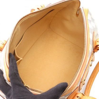 Louis Vuitton Handbag Berkeley Damier Azur Leather — view 3