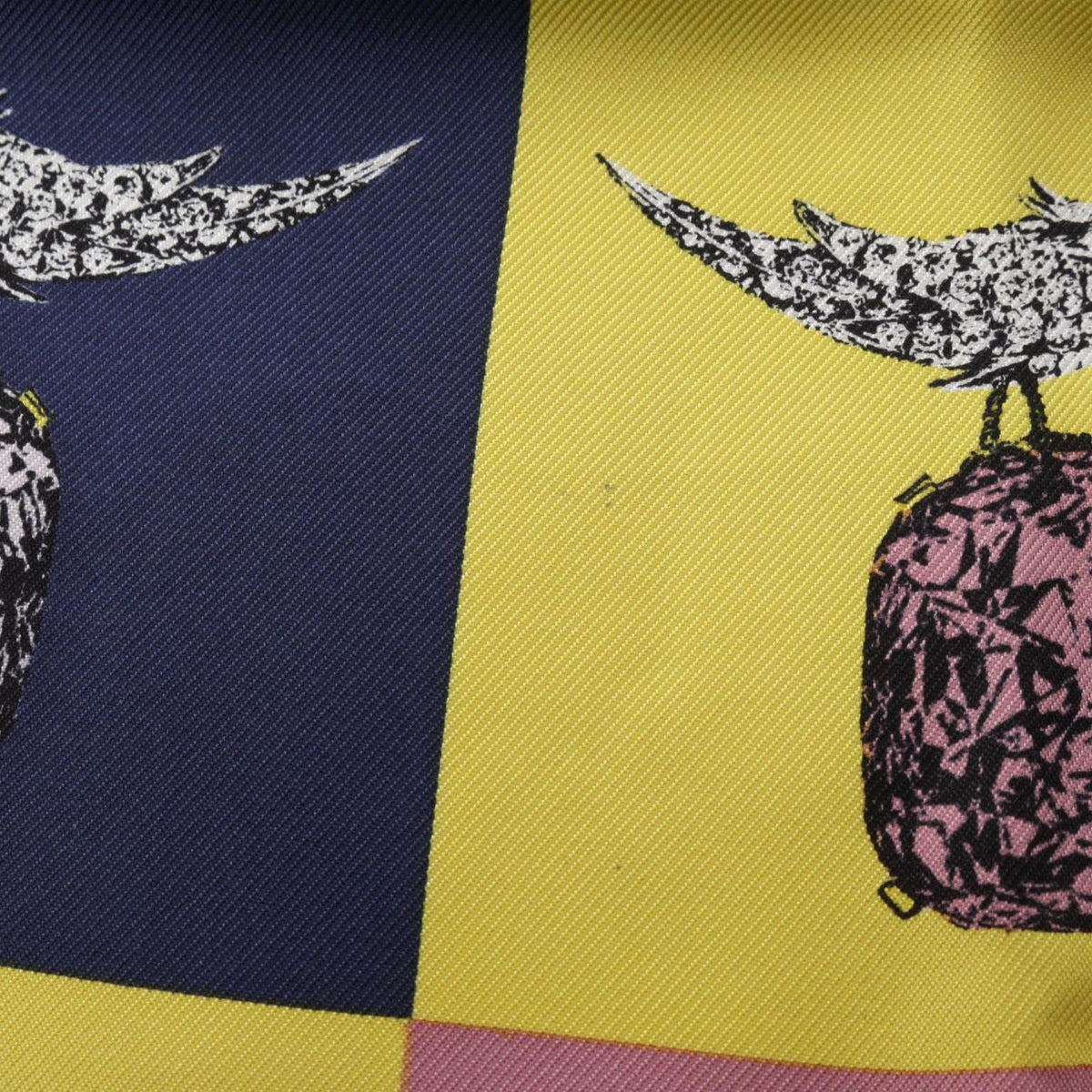 Tiffany & Co Scarf Schlumberger Bird on Rock Silk — view 6
