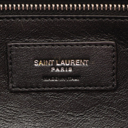 Saint Laurent Paris Clutch YSL Metal Pink Leather — view 4