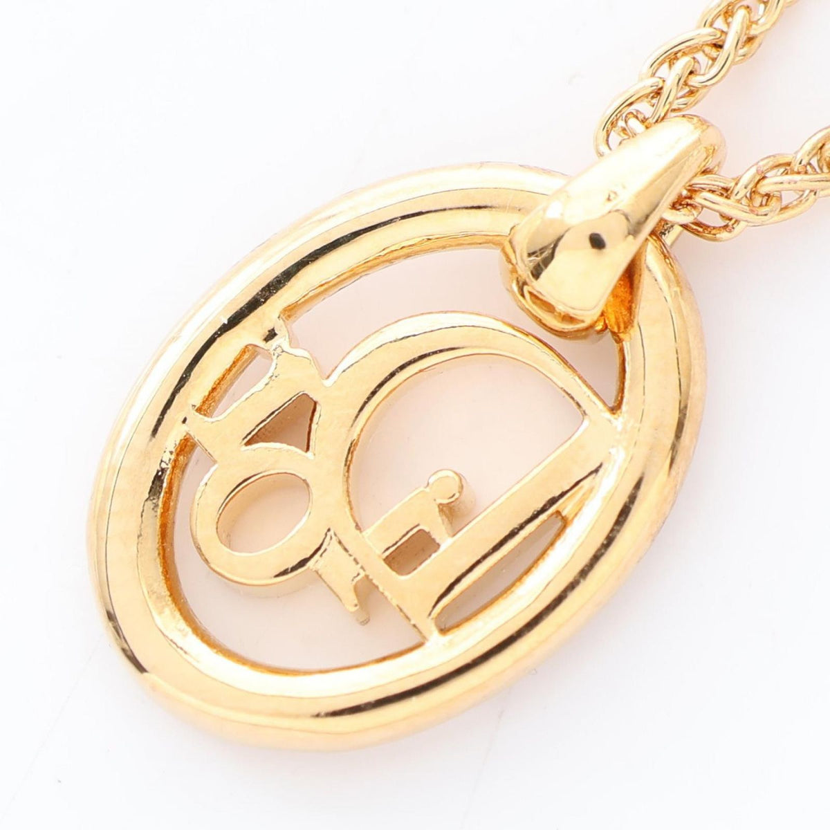 Dior Necklace Oblique Gold — view 2