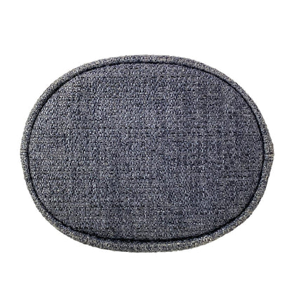 Chanel Shoulder Bag Deauville Navy Leather — view 5