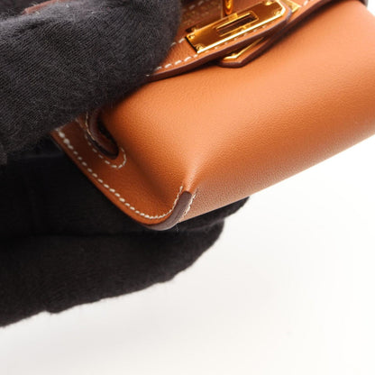Hermes Charm Kelly Festival Gold Leather — view 6