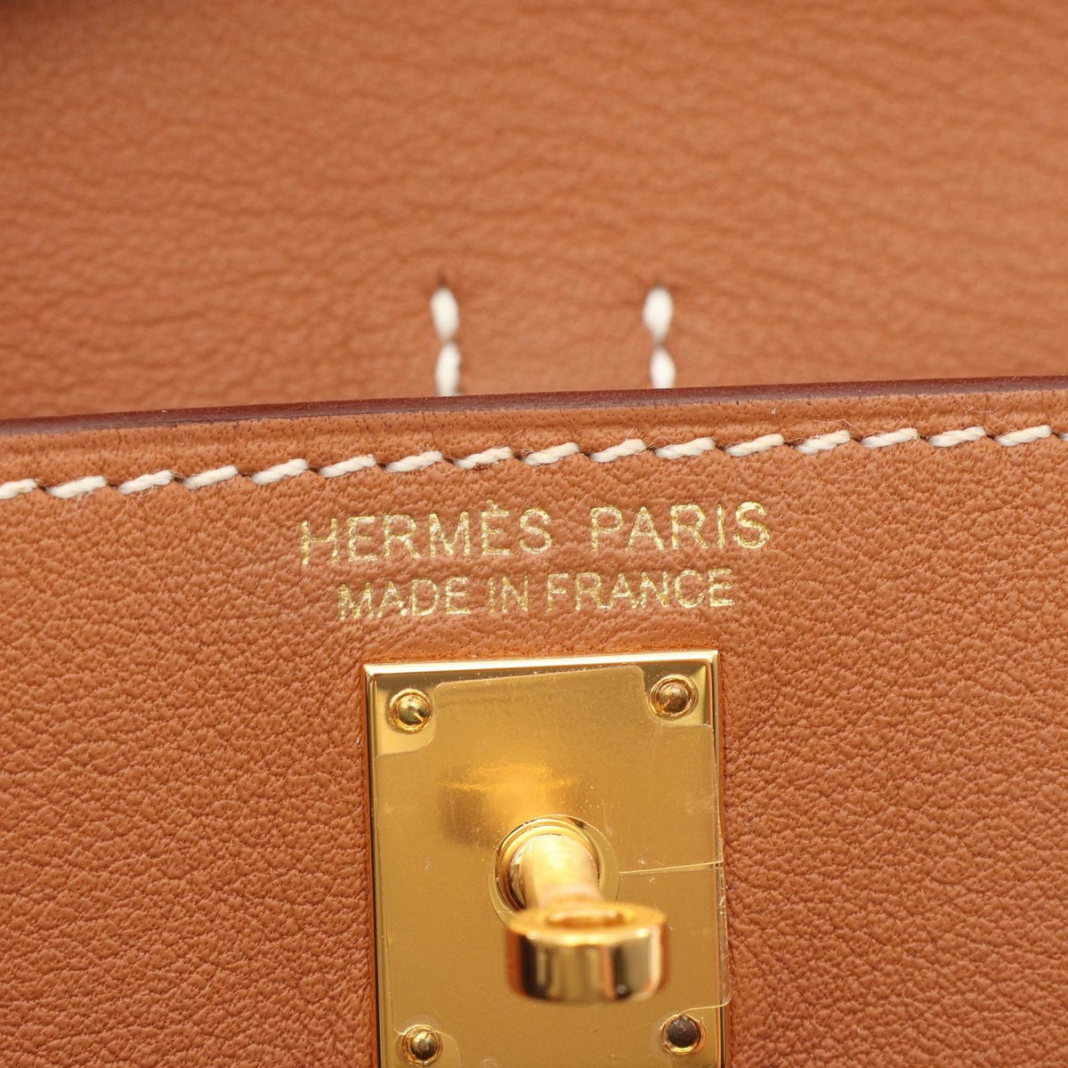 Hermes Charm Kelly Festival Gold Leather — view 3