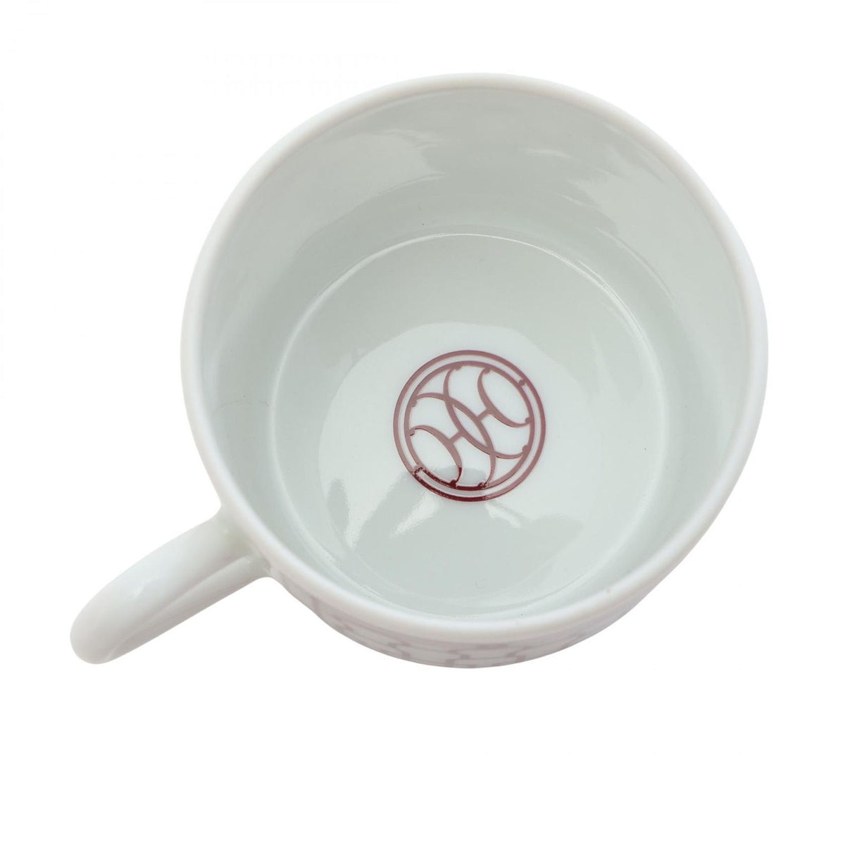 Hermes Tableware H-deco Pair Cup Saucer Red — view 3