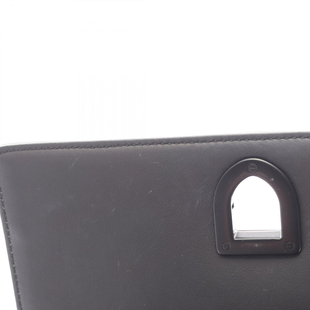 Dior Shoulder Bag Diorama Small Studs Black Leather Chain — view 6