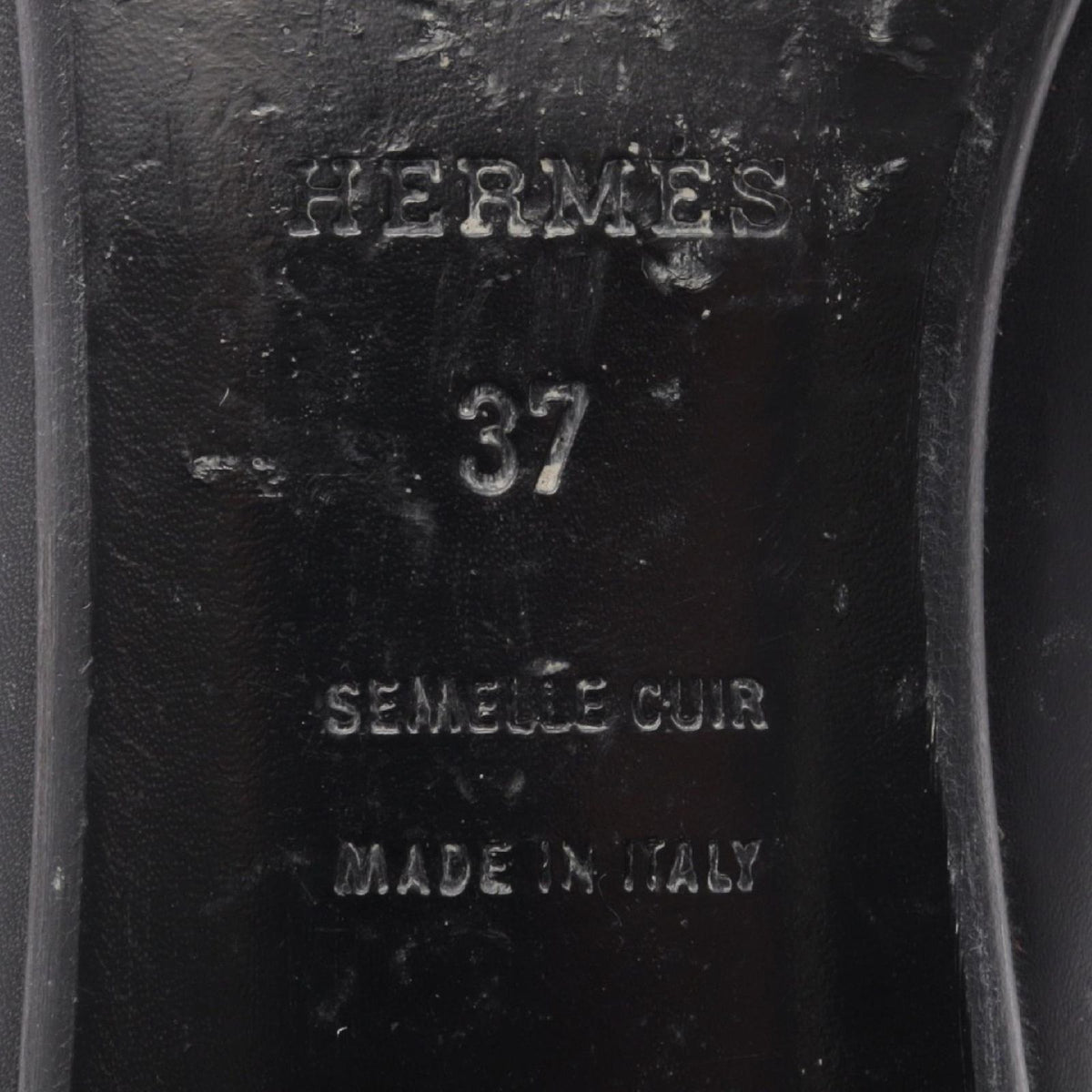 Hermes Pumps Hapi Leather Heels — view 6