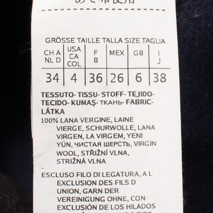 Max Mara Weekend Week End Cucito Mano Hooded Wool Short Coat — view 5
