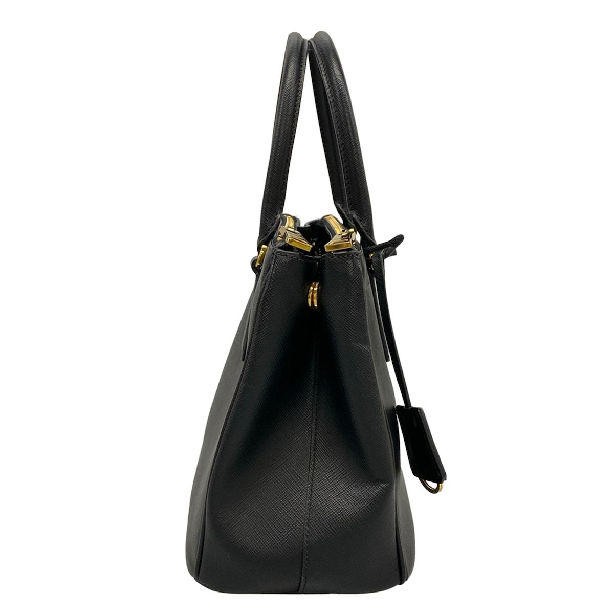 Prada Tote Bag Galilea Black Leather — view 2