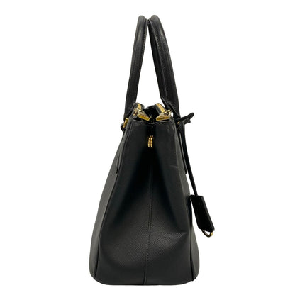 Prada Tote Bag Galilea Black Leather — view 2