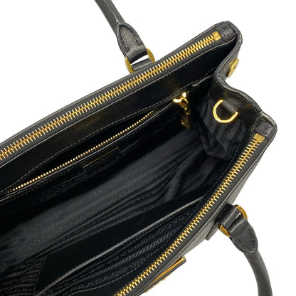 Prada Tote Bag Galilea Black Leather — view 7