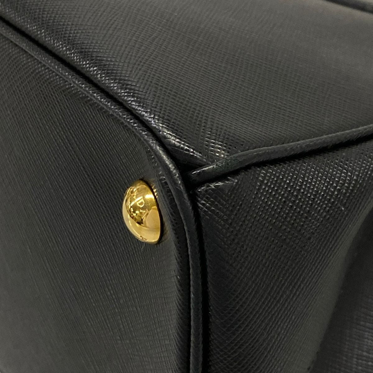 Prada Tote Bag Galilea Black Leather — view 6