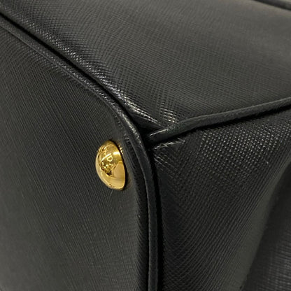 Prada Tote Bag Galilea Black Leather — view 6