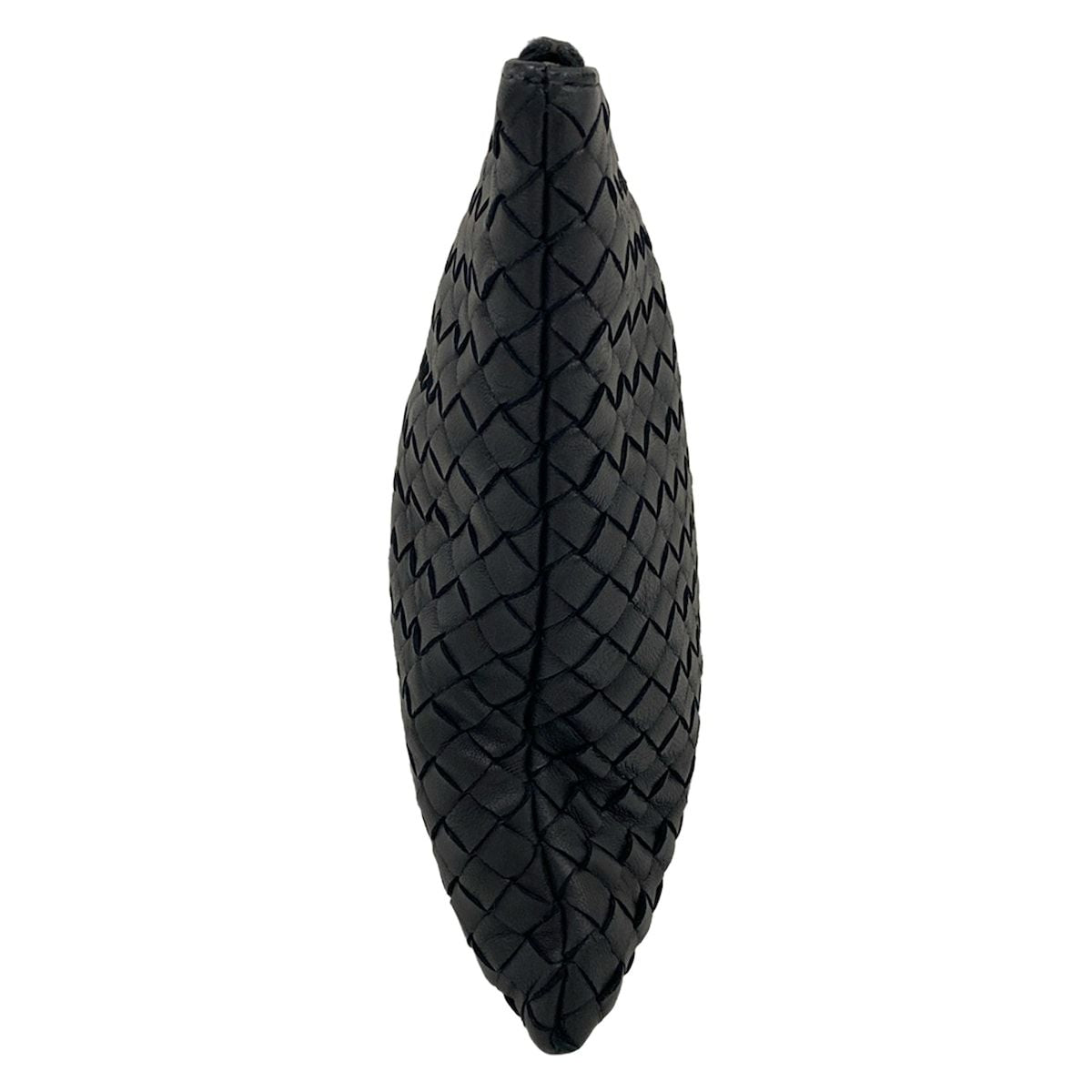 Bottega Veneta Second Bag Intrecciato Black Leather — view 4