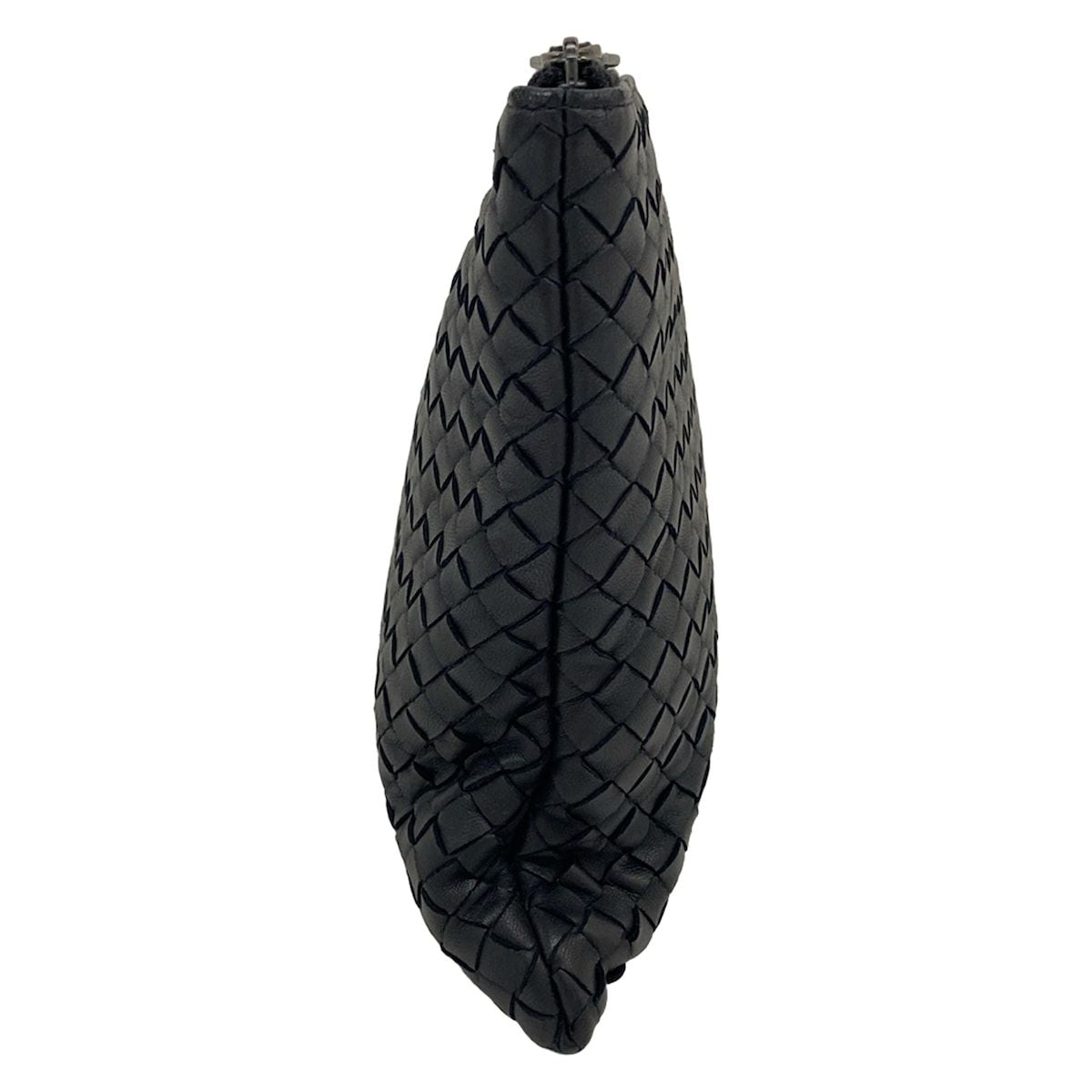 Bottega Veneta Second Bag Intrecciato Black Leather — view 2