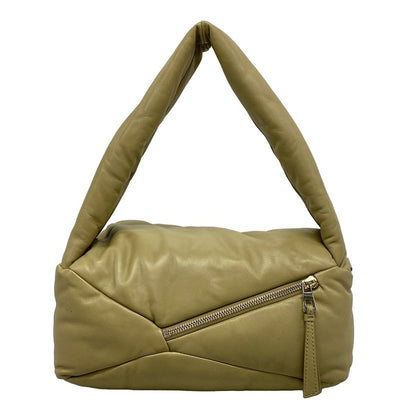 Loewe Shoulder Bag Puffer Puzzle Hobo Beige Leather — view 3