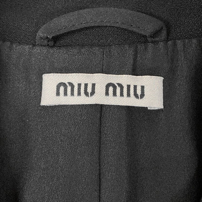 Miu Miu Coat S Black 36 — view 3