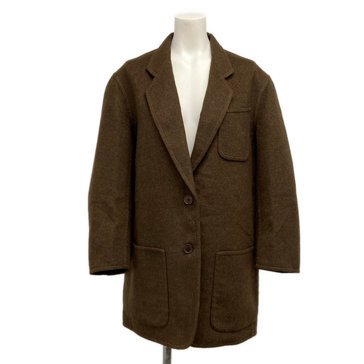 Hermes Jacket M Martin Margiela Era Khaki Cashmere Coat