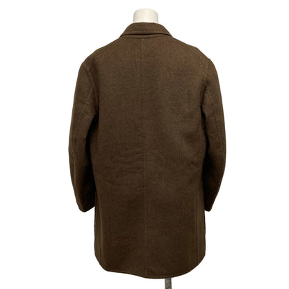 Hermes Jacket M Martin Margiela Era Khaki Cashmere Coat — view 2