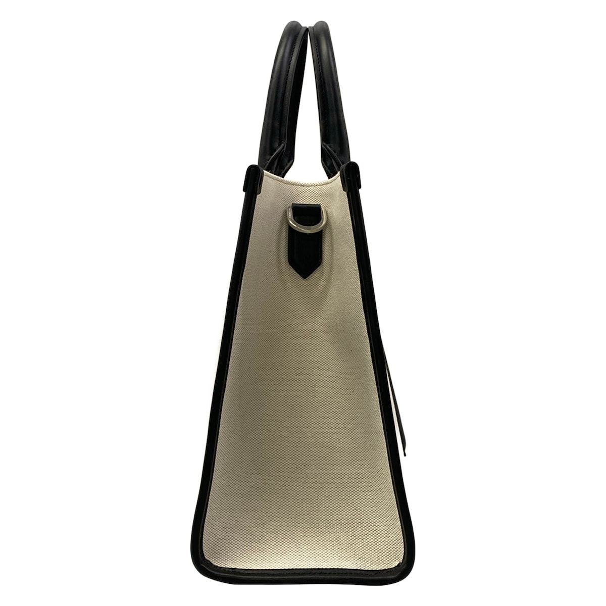 Dolce & Gabbana Tote Bag White Black Leather — view 2